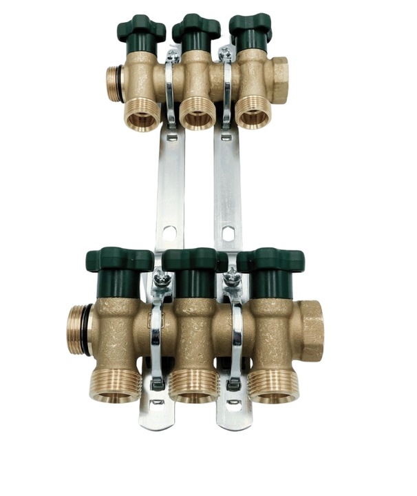 UCHWYT obejma wieszak mocowanie 3/4" do rozdzielacza HERZ T-LESS