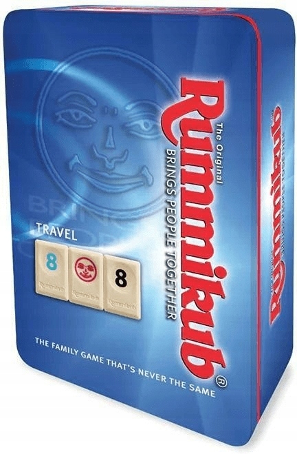 Gra Rummikub Travel Tin - wersja podróżna w metalowym pudełku