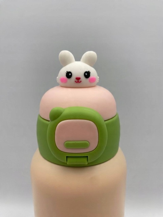 Bidon termiczny 2w1 dla dzieci ze słomka 500ml kubek termiczny dziecięcy