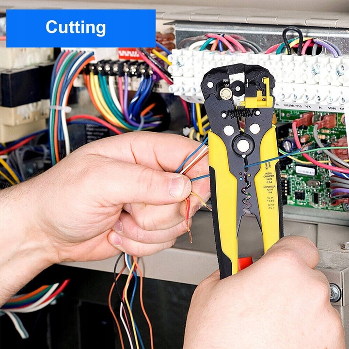 ZACISKARKA DO ŚCIĄGANIA IZOLACJI KABLI PRZEWODÓW 5w1