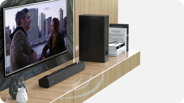 Zestaw multimedialny Creative Soundbar Stage2.1 V2