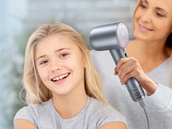 Mocna Suszarka do Włosów Karingbee HS01 Jonizacja 1500W szary