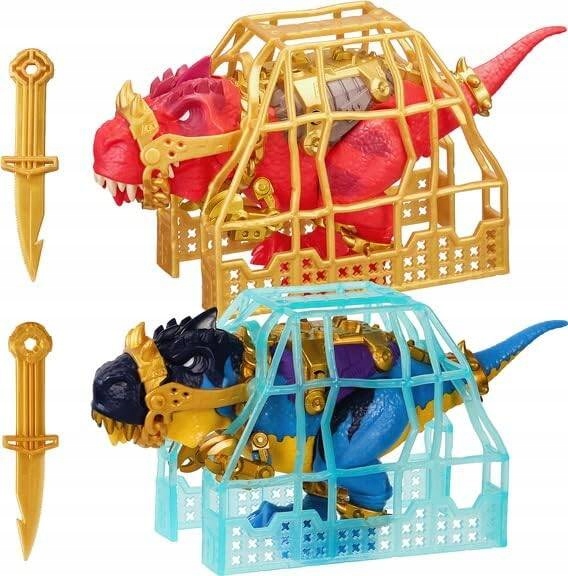 TREASURE X DINO GOLD DINOZAUR T-REX i PTERODAKTYL