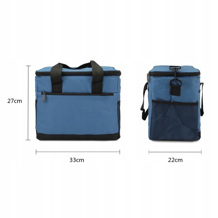 Torba termiczna izolacyjna na jedzenie napoje auto piknik plaża lunch box