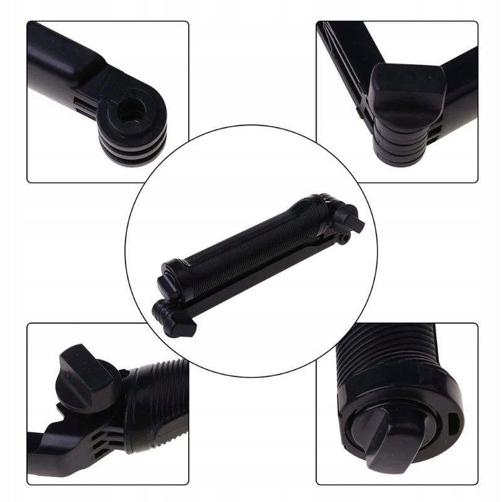 Selfie Stick Kijek Uchwyt 3WAY Statyw do GoPro 12 11 10 9 8 7 6 DJI Insta