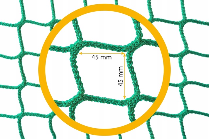 Siatka zabezpieczająca UNITRAILER rozm. 2.5x1.5 m