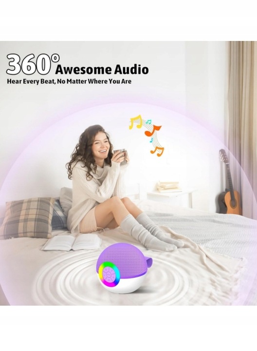 BEZPRZEWODOWY EFEKT ŚWIETLNY KARAOKE STEREO + 2 MIKROFONY