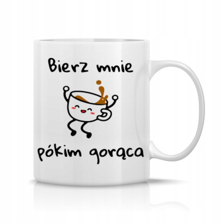 KUBEK PREZENT URODZINY DO PRACY ZABAWNE ŚMIESZNE DO KAWY BEZ CENZURY 330ml