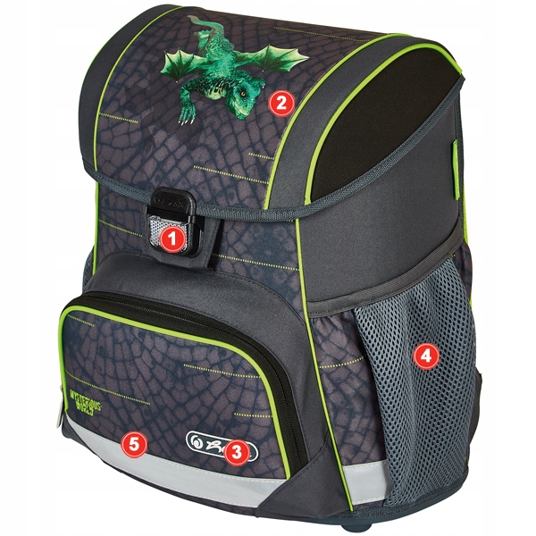 TORNISTER SZKOLNY HERLITZ LOOP PLUS DRAGON QUEST