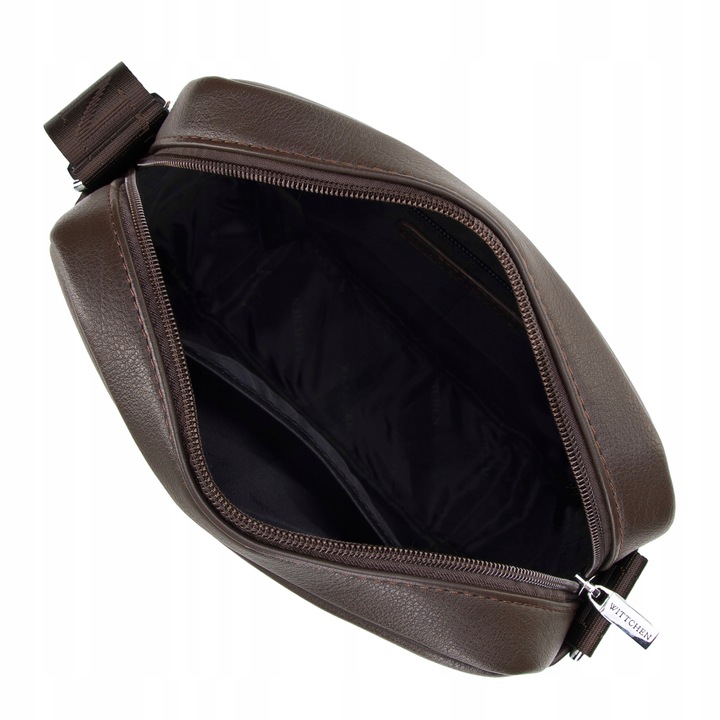 WITTCHEN męska listonoszka z ekoskóry brązowa