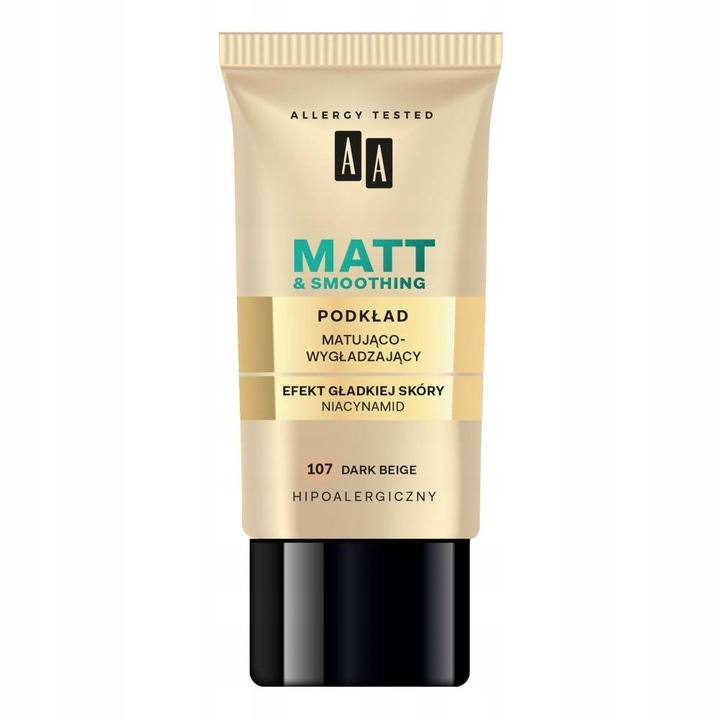 AA Make Up Matt podkład 107 dark beige 30 ml