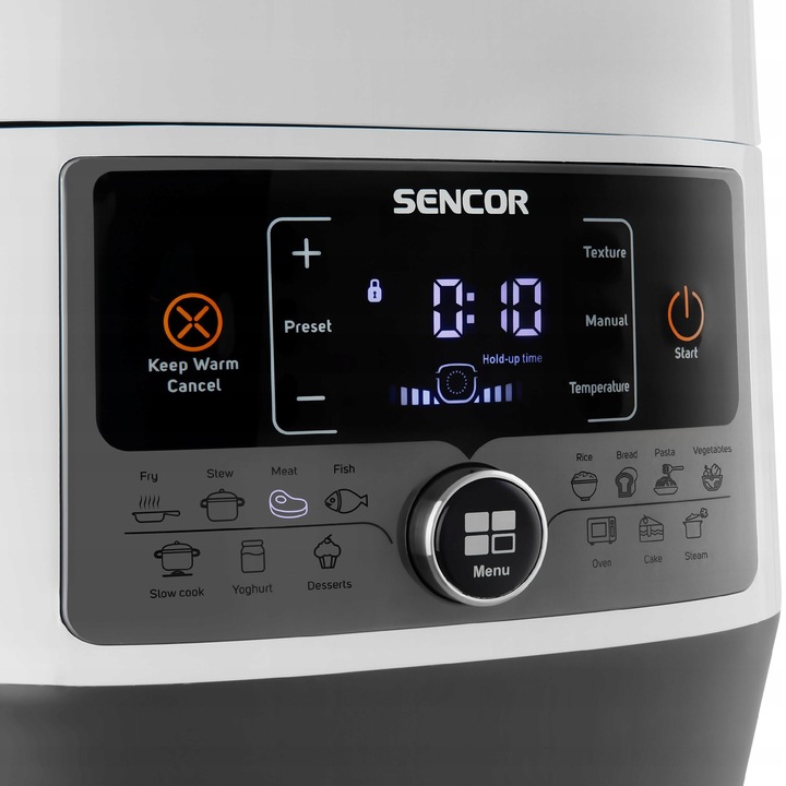 Multicooker szybkowar elektryczny 1000W 5,7L 14 PROGRAMÓW Sencor SPR 3600WH