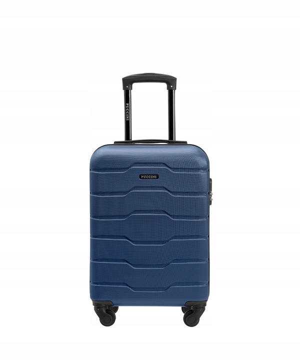 PUCCINI Zestaw WALIZEK Podróżnych Na Kółkach 3w1 Komplet ABS ABS024-7A