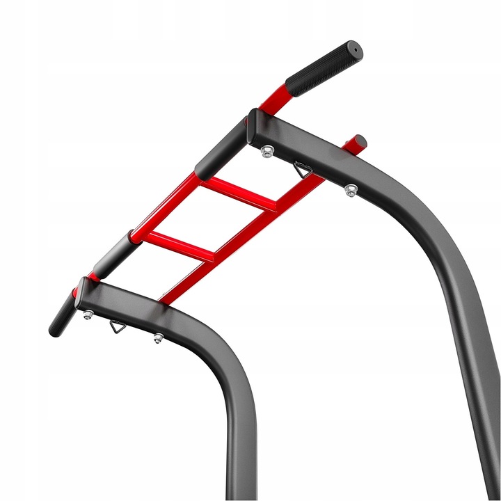 Stabilny drążek stacjonarny regulowany poręcz uchwyty do dipów do treningów