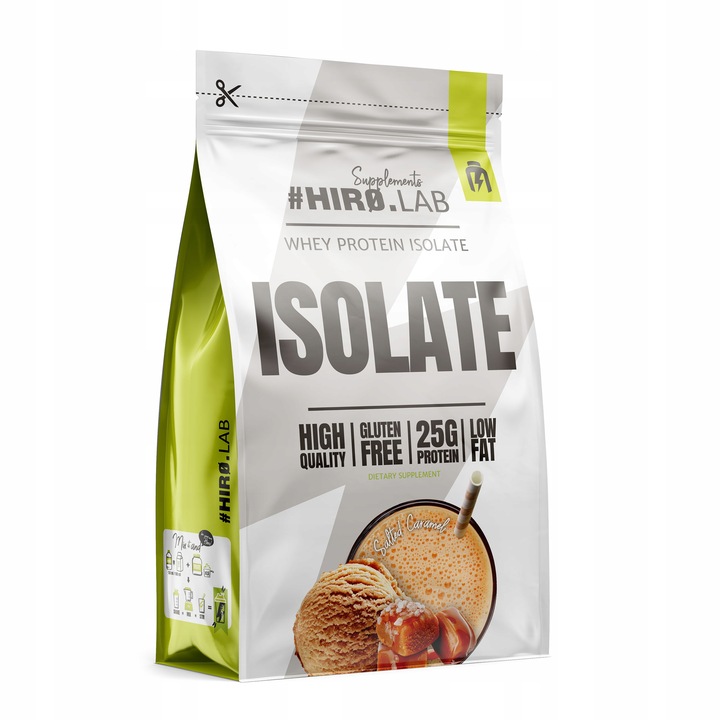 Izolat Białka BIAŁKO 700 g wpi Whey Protein Isolate Słony Karmel HIRO