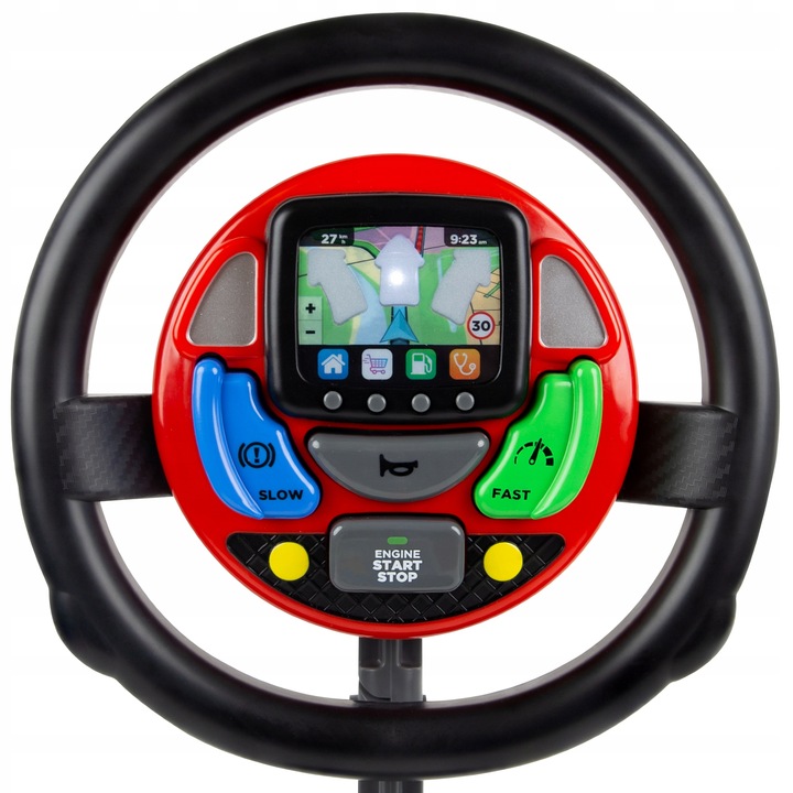 KIEROWNICA INTERAKTYWNA DLA DZIECI SYMULATOR JAZDY CASDON