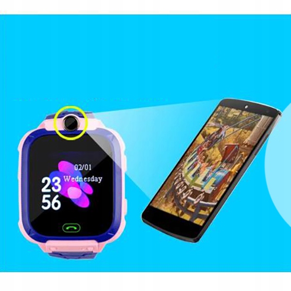 Wodoodporny zegarek dla dzieci z śledzeniem i funkcją głosową