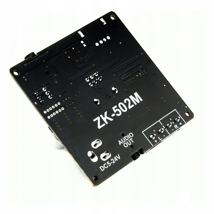 Wzmacniacz audio bluetooth 2x50W AUX USB ZK-502M