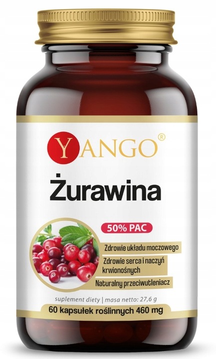 Żurawina - 50% PAC - 60 kaps