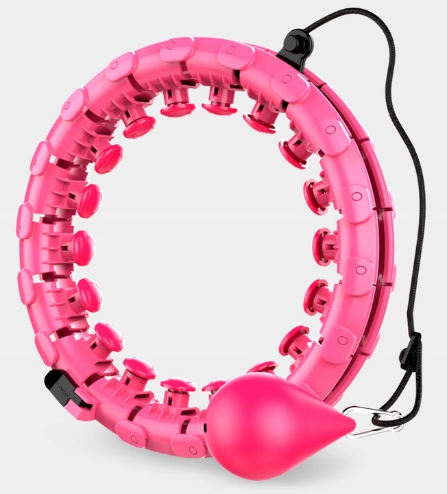 HULA HOP ODCHUDZAJĄCE z Obciążeniem Obciążnikiem Smart z Wypustkami HULAHOP