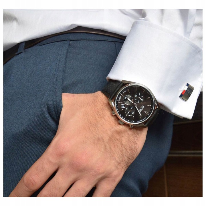 ZEGAREK MĘSKI HUGO BOSS 1513816 CHAMPION + PUDEŁKO NA PREZENT ORYGINALNY