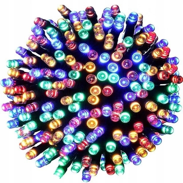 LAMPKI CHOINKOWE 1000 LED ZEW/WEW MULTIKOLOR