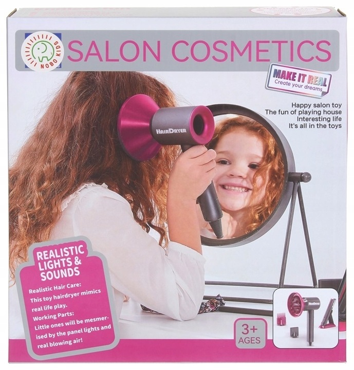 Zestaw Fryzjerski z Suszarka i Lokówka Akcesoria 20 elementów Barber