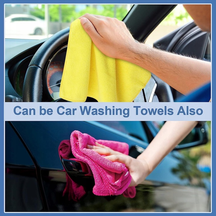 10x ŚCIERKA ŚCIERECZKA Z MIKROFIBRY MIĘKKA 30x30cm UNIWERSALNA JAKOŚĆ 10szt