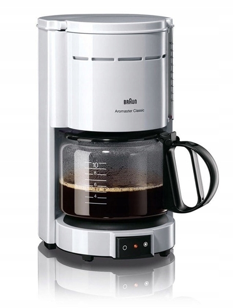 Ekspres do kawy przelewowy Braun KF47/1 WH (NK)