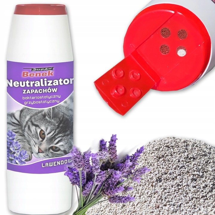 NEUTRALIZATOR zapachu SMRODU PREPARAT do ŻWIREKU KUWETY KOTA 2KG