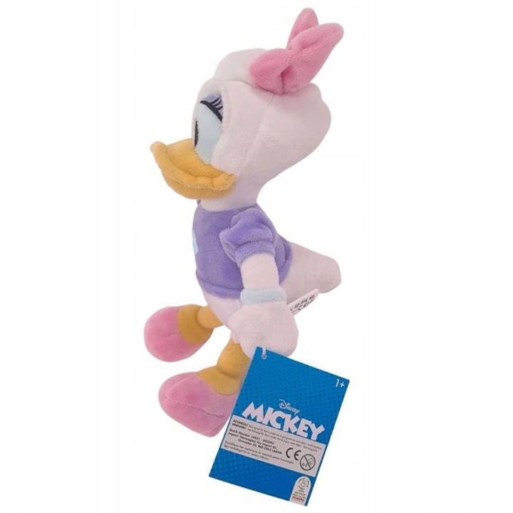 Oryginalna Maskotka Kaczka Daisy 27 cm Z Dźwiękiem Pluszak Disney