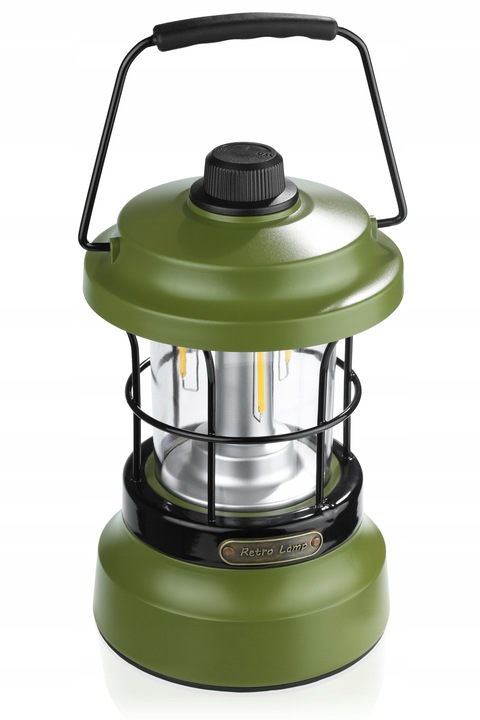 LAMPKA TURYSTYCZNA RETRO KEMPINGOWA LED POWERBANK