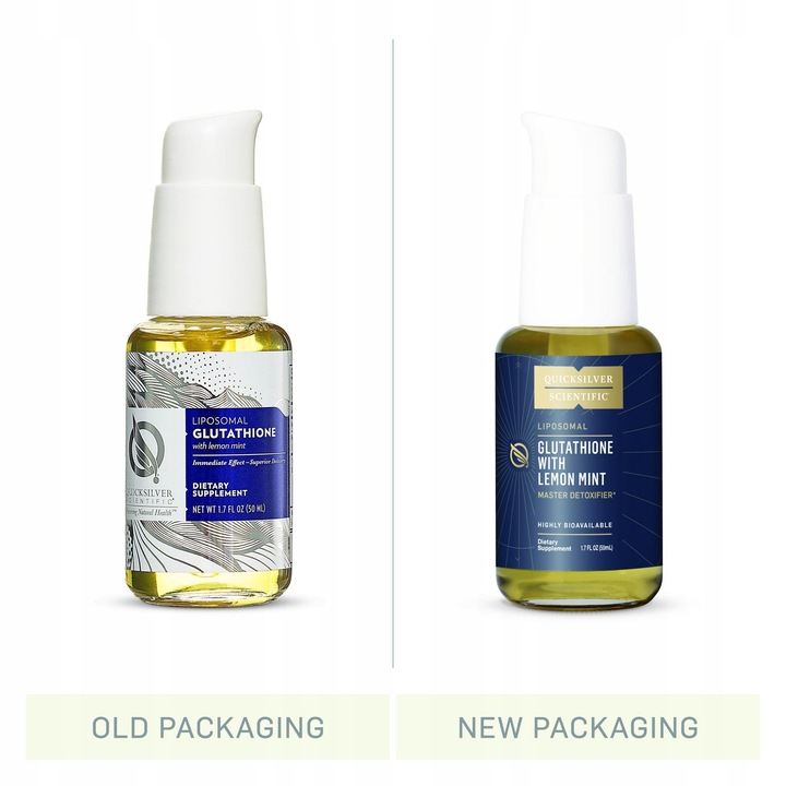 QUICKSILVER Liposomal Glutathione - Opitac Glutation (50 ml)