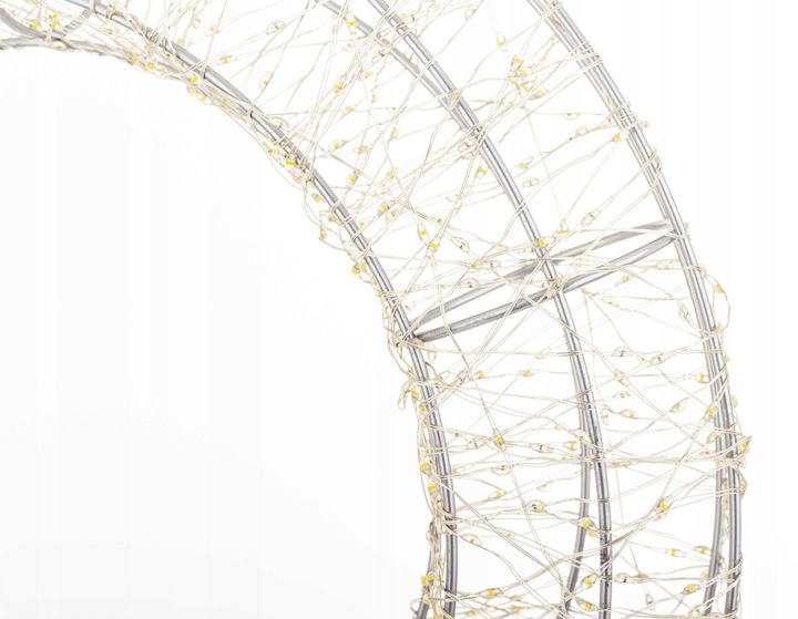 Ozdoba świąteczna wieniec led 180844 Art Pol