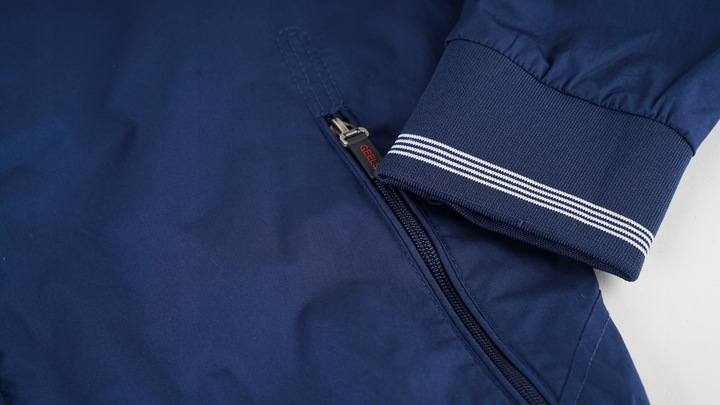 Męska kurtka przejściowa bomberka bez kaptura czerwony WX052 _XL