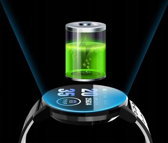 Zegarek damski MK-Tech SMARTWATCH krokomierz pulsometr