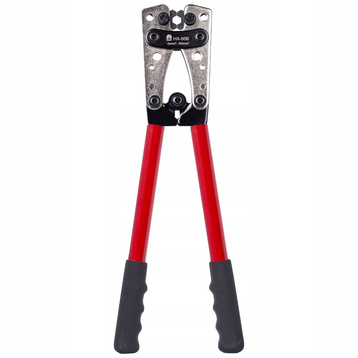 Zaciskarka do Końcówek Praska do Kabli Konektorów Tulejek 6-50mm2 HEX NEKU