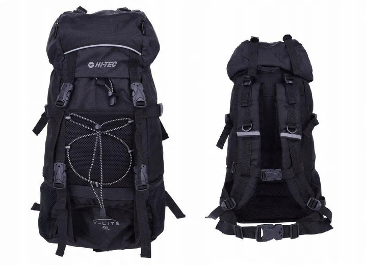 Plecak Trekkingowy HI-TEC TOSCA Turystyczny ze Stelażem Pojemny 50L