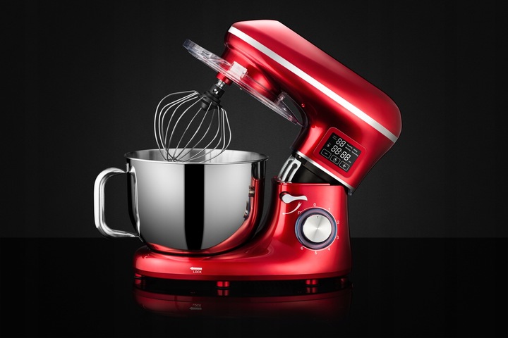 ROBOT KUCHENNY PLANETARNY MIKSER KERCH MYCHEF PODGRZEWANA MISA RED 6,2L