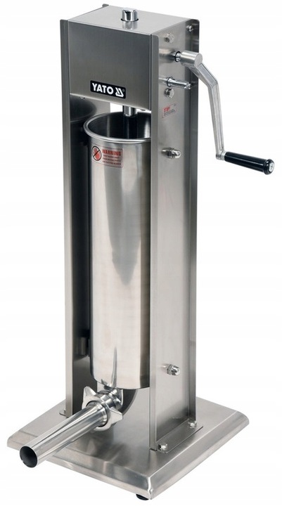 NADZIEWARKA DO KIEŁBASY 7L FARSZU 4LEJKI USZCZELKA YATO YG-03370 NIERDZEWNA