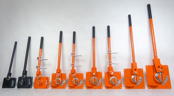 Giętarka do prętów strzemion drutu fi 6-16 GRO-4 z łożyskiem