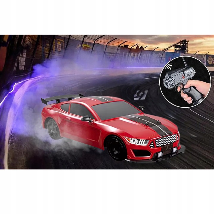 Samochód Zdalnie Sterowany Do Driftu RC Auto na pilot 4x4 DUŻY Drift led