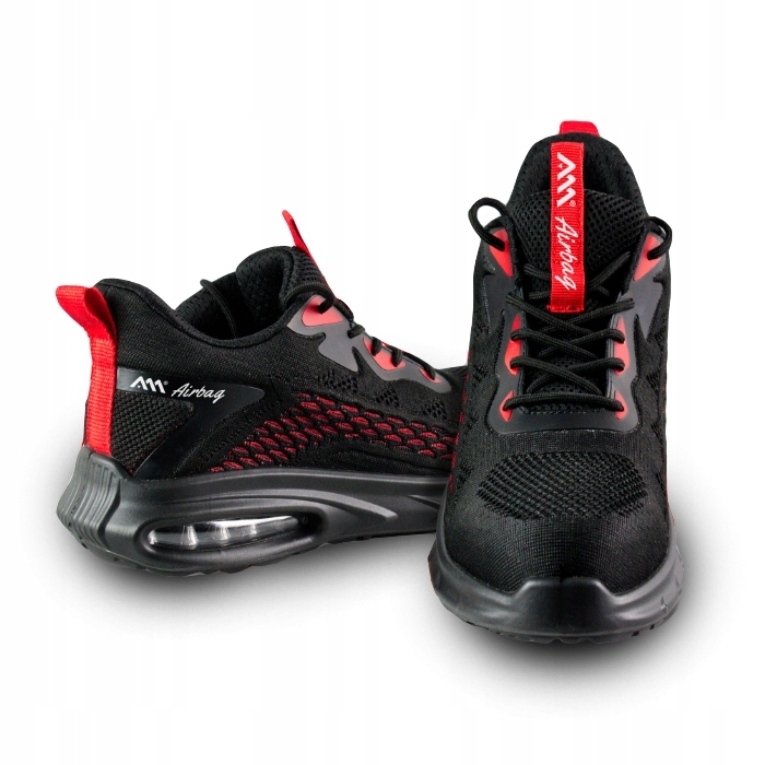 Sportowe Buty robocze ochronne S1 SR półbuty bardzo lekkie z noskiem r. 37