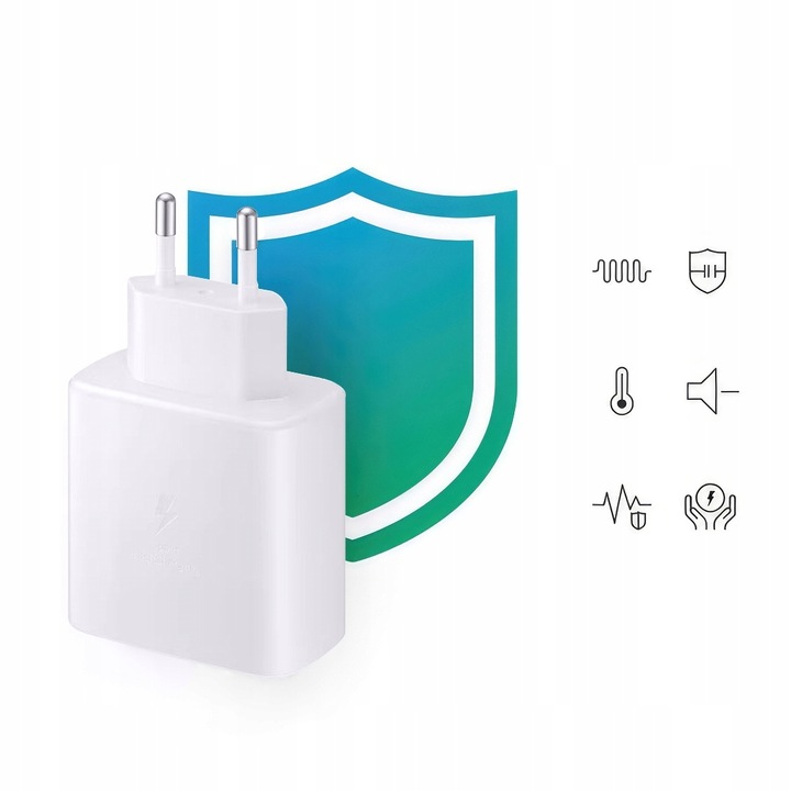 ŁADOWARKA KOSTKA 45W KABEL USB C do SAMSUNG GALAXY