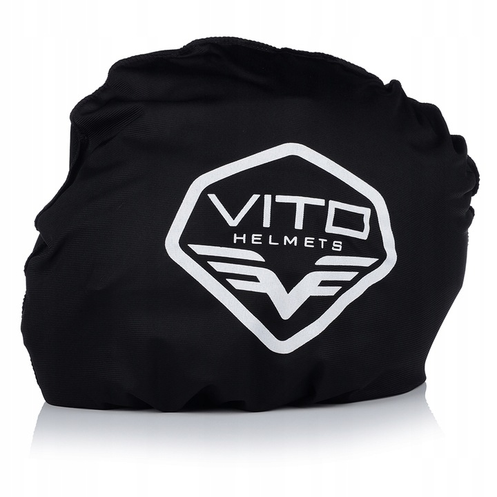 KASK MOTOCYKLOWY 4w1 VITO PREDATOR MATT ODPINANA SZCZĘKA + DASZEK + 2xSZYBA