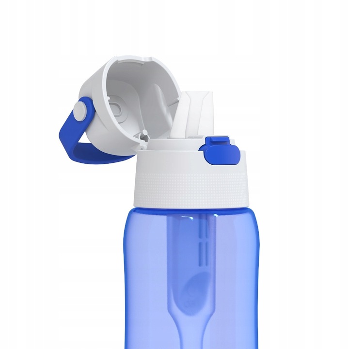 Butelka na Wodę Filtrująca 0,5l Solid Barwiona Niebieska Niebiańska