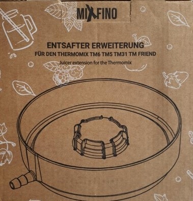 MixFino SOKOWIRÓWKA PAROWA Thermomix TM6 TM5 TM31 MixFino Made in Germany