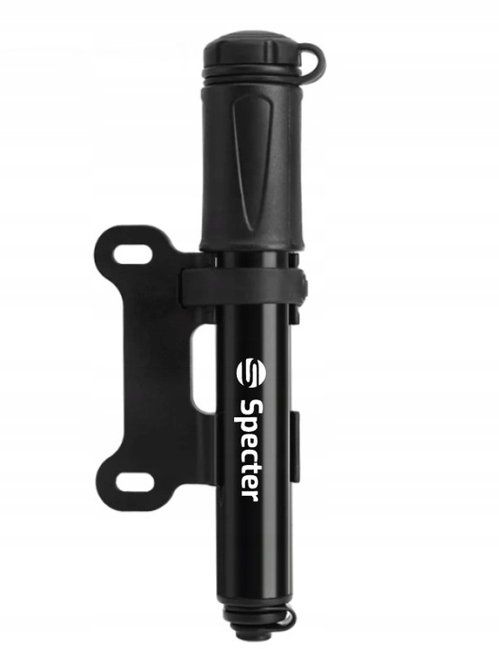 Pompka do piłki roweru ręczna mała uchwyt na ramę aluminium 7bar SPECTER