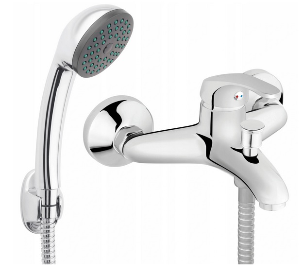 Bateria wannowo-prysznicowa Ferro Basic chrom