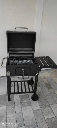 GRILL WĘGLOWY ŻELIWNY RUSZT Landmann OGRODOWY DUŻY